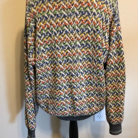 Saks Fifth Avenue Multicolor Sweater Size XL - Picture 3 of 4